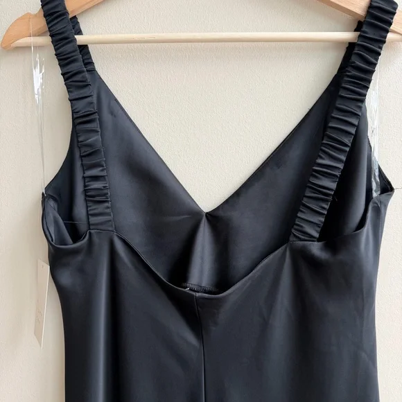 A. New. Day Elegant Black Maxi Dress - Picture 8 of 14